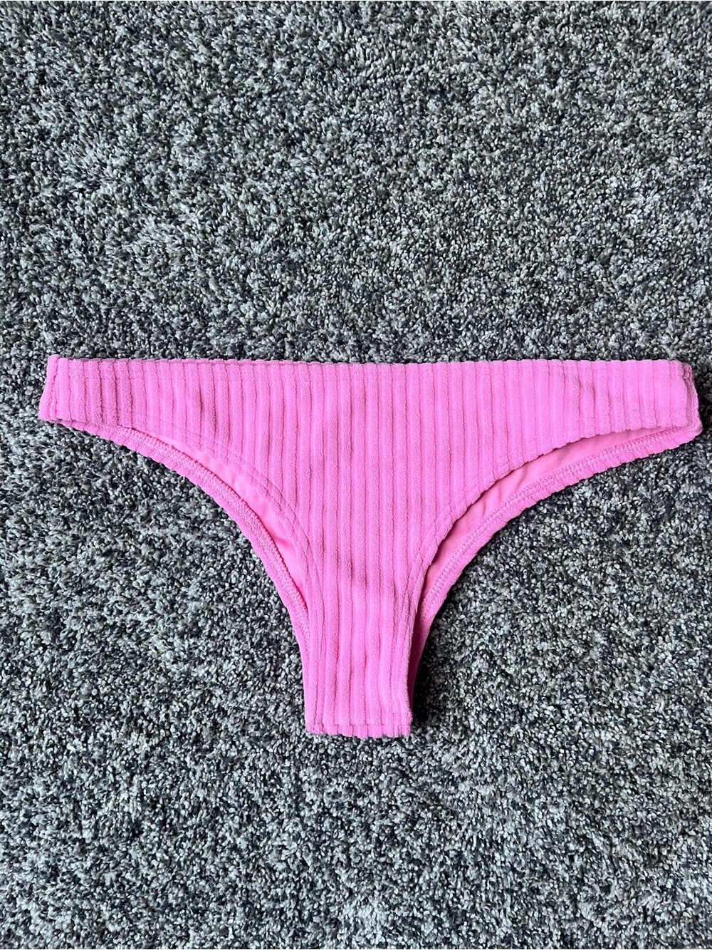 Billabong In The Loop Isla Pink Skies Ribbed Bikini Bottom